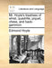 Mr. Hoyle's Treatises of Whist, Quadrille, Piquet, Chess, and Back-Gammon. by Edmond Hoyle