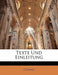 Texte Und Einleitung by Cosmas