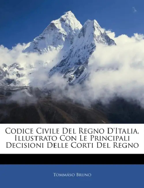 Codice Civile Del Regno D'italia, Illustrato Con Le Principali Decisioni Delle Corti Del Regno by Tommáso Bruno