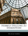 Hebbels Stellung Zu Shakespeare by Wilhelm Alberts