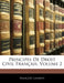 Principes De Droit Civil Français; Volume 2 by François Laurent