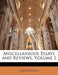 Miscellaneous Essays and Reviews, Volume 1 by Albert Barnes