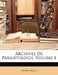 Archives De Parasitologie; Volume 4 by Anonymous