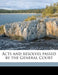 Acts and Resolves Passed by the General Court Volume 1796-97 by Massachusetts Massachusetts