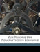 Zur Theorie Der Ponceletschen Polygone by Paul Kokott