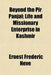 Beyond The Pir Panjal; Life And Missionary Enterprise In Kashmir by Ernest Frederic Neve
