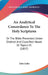 An Analytical Concordance To The Holy Scriptures: Or The Bible Presented Under Distinct And Classified Heads Or Topics V1 (1857) by John Eadie