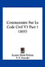 Commentaire Sur Le Code Civil V3 Part 1 (1837) by Jacques Marie Boileux, F. F. Poncelet