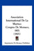 Association International De La Marine: Congres De Monaco, 1901 (1901) by Imprimerie de Monaco Publisher