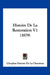 Histoire De La Restoration V1 (1879) by Cleophas Dareste De La Chavanne