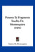 Pensees Et Fragments Inedits De Montesquieu (1901) by Gaston De Montesquieu