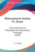 Philosophische Studien V1, Book1: Eine Zeitschrift Fur Philosophie Und Speculative Theologie (1851) by J. U. Wirth