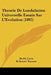Theorie De Londulation Universelle Essais Sur L'Evolution (1895) by Basile Conta, D. Rosetti Tescanu, Ludwig Buchner