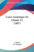 Cours Analytique De Chimie V1 (1807) by J. Mojon, J. B. Bompois