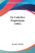De Codicibvs Propertianis (1882) by Ricardvs Solbisky
