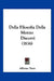 Della Filosofia Della Mente: Discorsi (1836) by Alfonso Testa