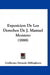 Exposicion De Los Derechos De J. Manuel Montero (1888) by Guillermo Eduardo Billinghurst