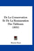 De La Conservation Et De La Restauration Des Tableaux (1851) by Horsin Deon