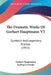 The Dramatic Works Of Gerhart Hauptmann V5: Symbolic And Legendary Dramas (1915) by Gerhart Hauptmann, Ludwig Lewisohn