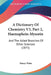 A Dictionary Of Chemistry V3, Part 2, Haemaphein-Mysorin: And The Allied Branches Of Other Sciences (1875) by Henry Watts