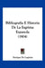 Bibliografia E Historia De La Esgrima Espanola (1904) by Enrique De Leguina