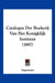 Catalogus Der Boekerij Van Het Konigklijk Instituut (1887) by Ingenieurs