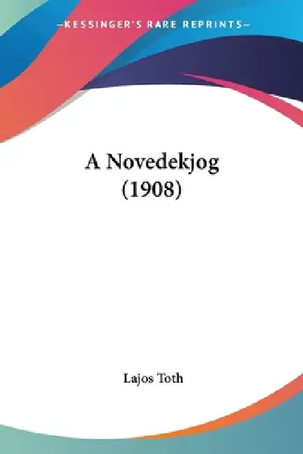 A Novedekjog (1908) by Lajos Toth