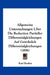Allgemeine Untersuchungen Uber Die Reduction Partieller Differentialgleichungen Auf Gewolnlich Differentialgleichungen (1896) by Karl Boehm