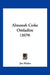 Almanah Ceske Omladiny (1879) by Jan Hudec