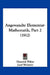 Angewandte Elementar-Mathematik, Part 2 (1912) by Heinrich Weber, Josef Wellstein, Julius Bauschinger