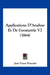 Applications D'Analyse Et De Geometrie V2 (1864) by Jean Victor Poncelet