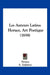 Les Auteurs Latins: Horace, Art Poetique (1858) by Horace, E. Taillefert