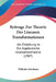 Beitrage Zur Theorie Der Linearen Transformationen: Als Einleitung In Die Algebraische Invariantentheorie (1907) by Wilhelm Scheibner