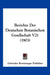 Berichte Der Deutschen Botanischen Gesellschaft V21 (1903) by Gebruder Borntraeger Publisher