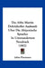 Des Abbe Martin Dobrizhoffer Auskunft Uber Die Abiponische Sprache: In Unverandertem Neudruck (1902) by Julius Platzmann