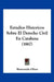 Estudios Historicos Sobre El Derecho Civil En Cataluna (1867) by Bienvenido Oliver