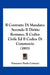 Il Contratto Di Mandato: Secondo Il Diritto Romano, Il Codice Civile Ed Il Codice Di Commercio (1893) by Francesco Paolo Contuzzi