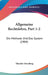 Allgemeine Rechtslehre, Part 1-2: Die Methode Und Das System (1904) by Theodor Sternberg