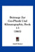 Beitraege Zur Geo-Physik Und Klimatographie, Book 1-3 (1863) by Adolf Muhry