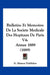 Bulletins Et Memoires De La Societe Medicale Des Hopitaux De Paris V4: Annee 1889 (1889) by G Masson Publisher