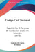 Codigo Civil Nacional: Espedido Por El Congreso De Los Estados Unidos De Colombia (1873) by Imprenta de Caitan Publisher