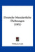 Deutsche Mundartliche Dichtungen (1901) by Wilhelm Kahl