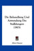 Die Behandlung Und Anwendung Des Stalldungers (1903) by Albert Stutzer