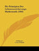 Die Prinzipien Der Lebensversicherungs-Mathematik (1903) by P. Scheuten, T. Chr P. Reach, L. Landre