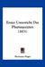 Erster Unterricht Des Pharmaceuten (1871) by Hermann Hager