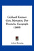 Gerhard Kremer Gen. Mercator, Der Deutsche Geograph (1869) by Arthur Breusing