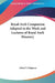 Royal Arch Companion Adapted to the Work and Lectures of Royal Arch Masonry by Alfred F. Chapman