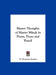 Master Thoughts of Master Minds in Poem, Prose and Pencil by W. Harrison Starkey