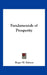 Fundamentals of Prosperity by Roger W. Babson
