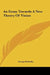 An Essay Towards A New Theory Of Vision by George Berkeley